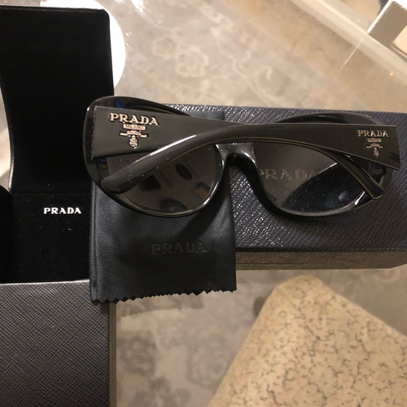 2013 Spring Prada SPR260 Sunglasses Black - Picture 4 of 7